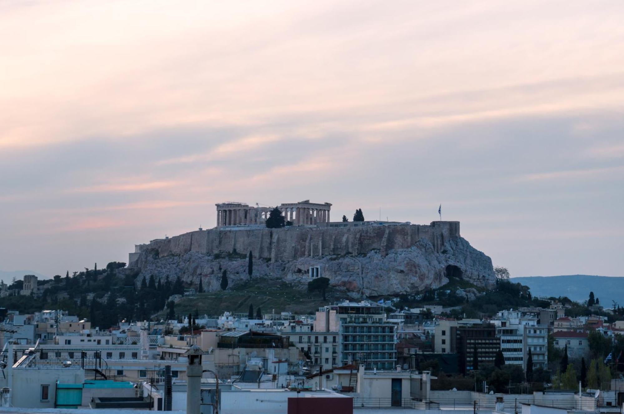 Acropolis View Rooftop Apartment Atény Exteriér fotografie